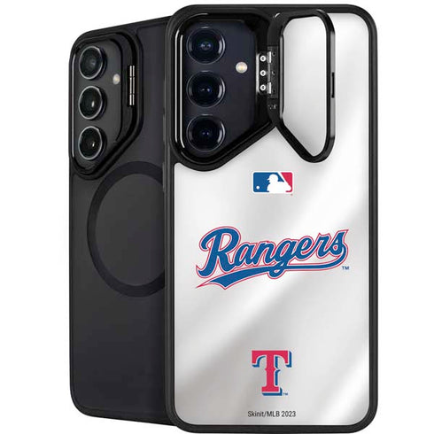MLB Texas Rangers Home Jersey Galaxy S24 Plus Kickstand Case